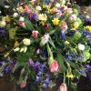 Sympathy Flowers Coffon Spray024