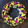 Sympathy Flowers Wreath-032