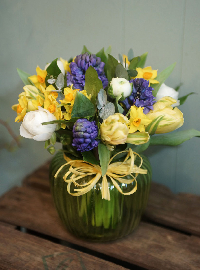 Spring Green Sweetie Jar