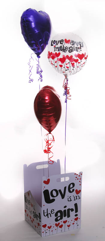Valentine's balloon in a box - Image 2